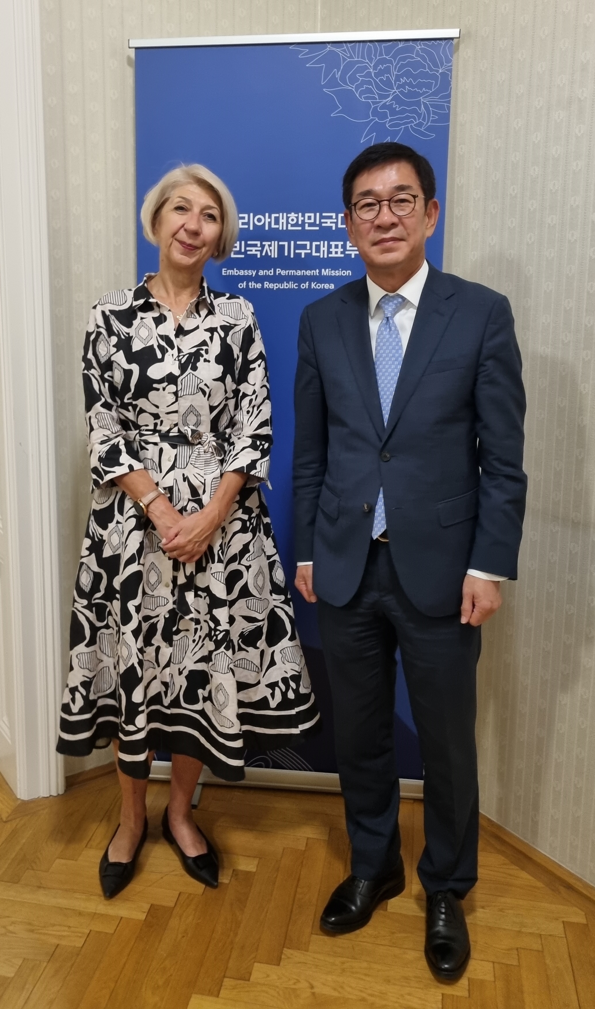 Ambassador Ham Meets with New Dean of the International Anti-Corruption Academy (IACA), Slagjana TASEVA