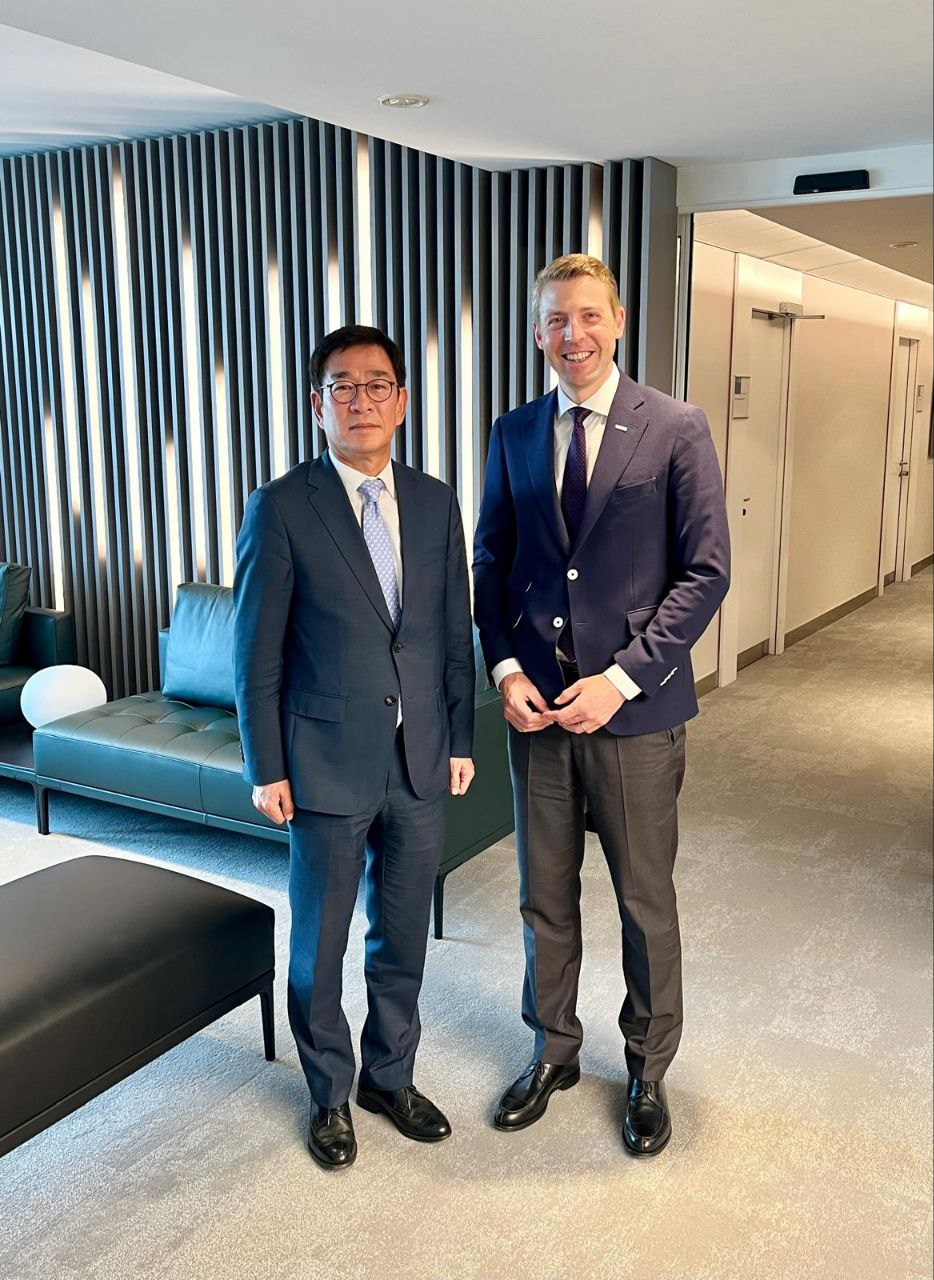 Ambassador Ham Meets with Philipp Gady, Vice President of the Austrian Federal Economic Chamber