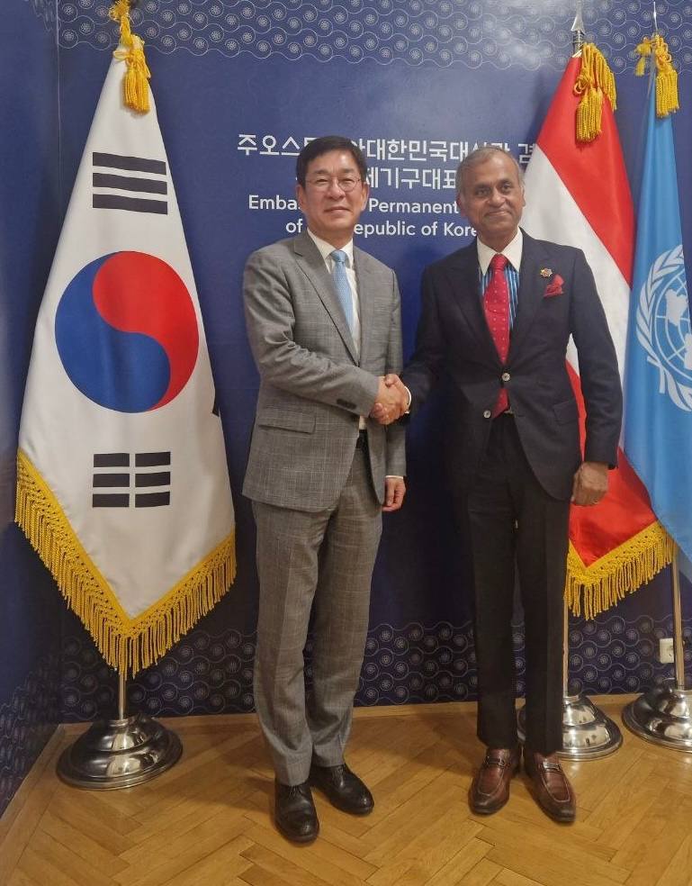 함상욱 대사, 글로벌 네이버스 CEO 면담