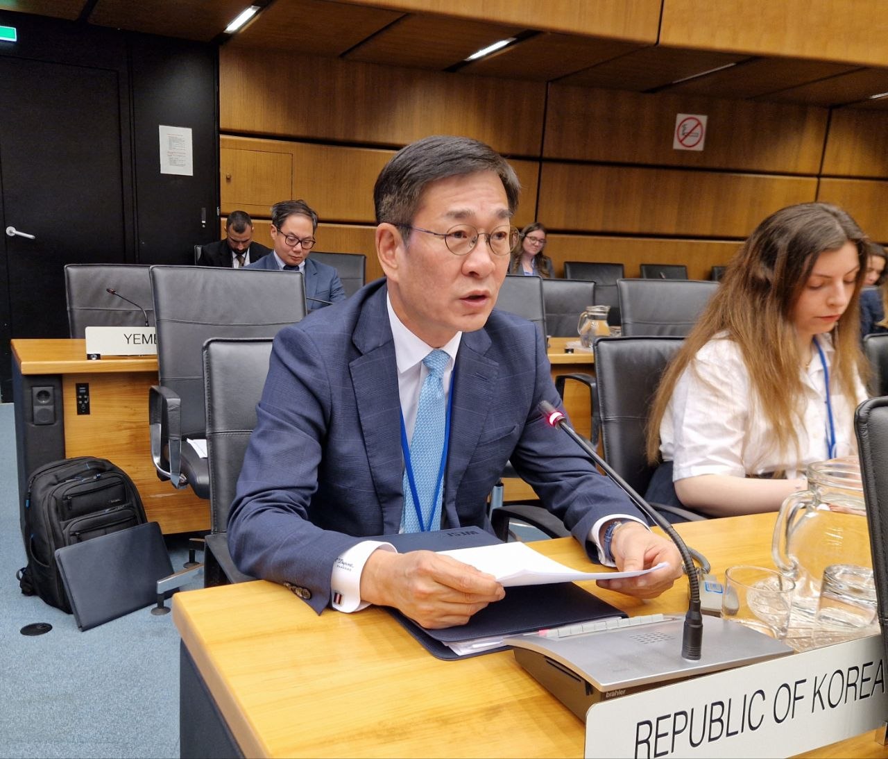 함상욱 대사, 제66차 포괄적핵실험금지조약기구(CTBTO) 준비위원회 참석