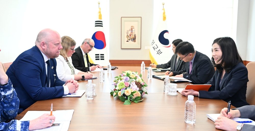 김진아 외교부 제2차관 및 경제외교조정관, 뉴질랜드 아주·미주차관보 접견 및 면담